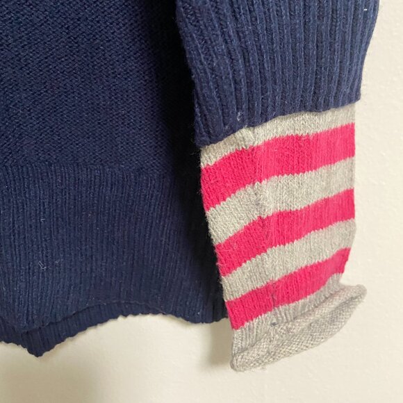 NWT Crew Neck Sweater Caslon Contrast Cuff Size S - Picture 3 of 7